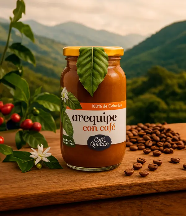 Arequipe con Café Quindío 300gr