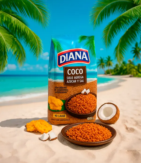 Coco Rallado Diana Sin Lavar 100 gr