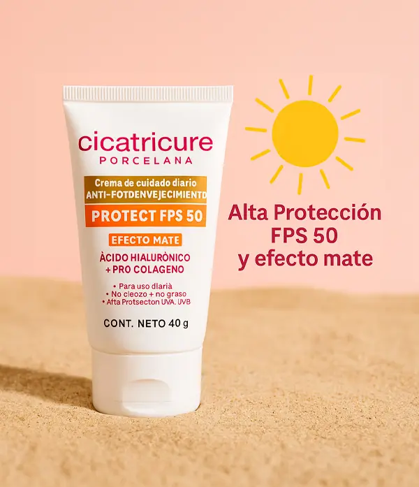 Cicatricure Crema Antienvejecimiento FPS 50 con Ácido Hialurónico 40 gr