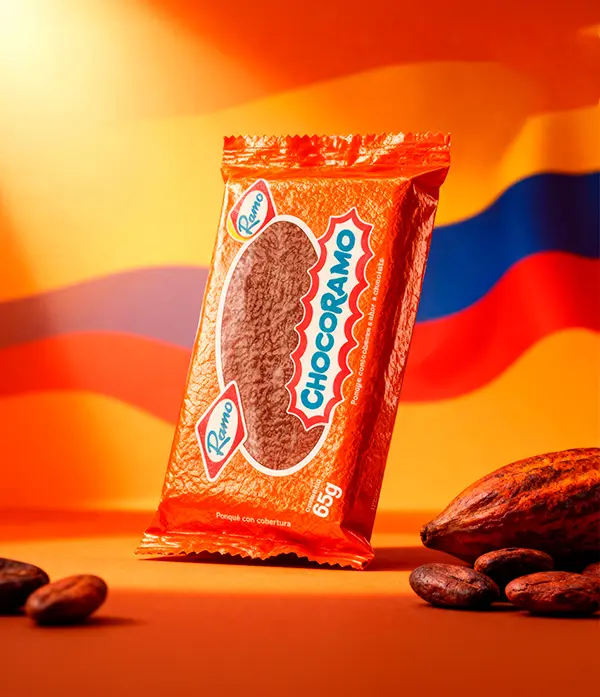 Bizcocho De Chocolate Colombiano Chocorramo Unidad