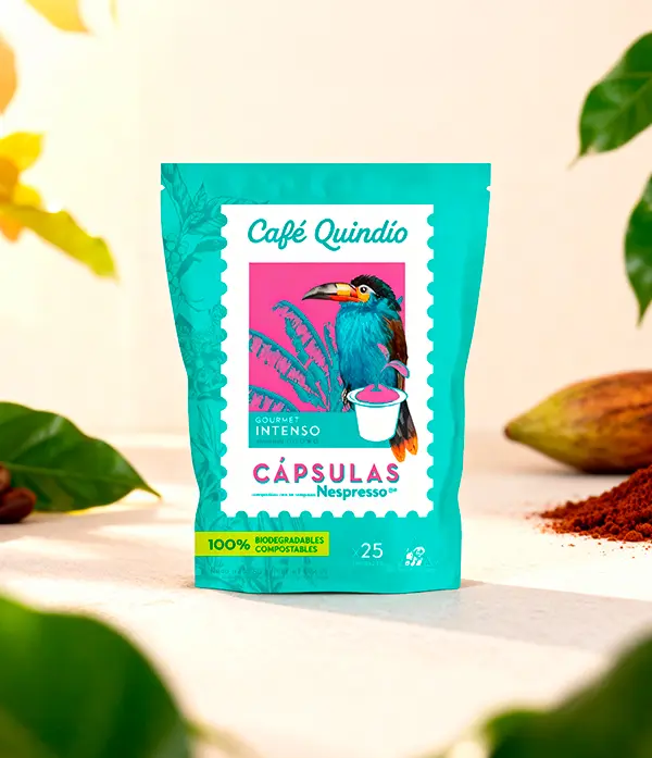 Cápsulas de Café Gourmet Intenso x 10