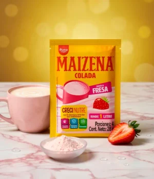 Maizena Colada Sabor Fresa 28 g