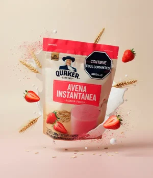 Quaker Avena Instantánea Sabor Fresa 300 g