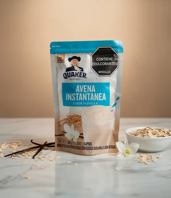 Quaker Avena Instantánea Sabor Vainilla 300 g