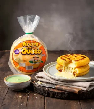 Arepa Artesanal de Queso 5 Unidades 700 g