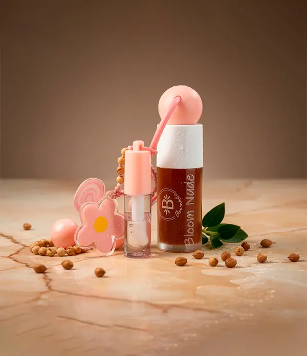 Dúo Bloom Nude + Mini Gloss Hidratante Bloomshell