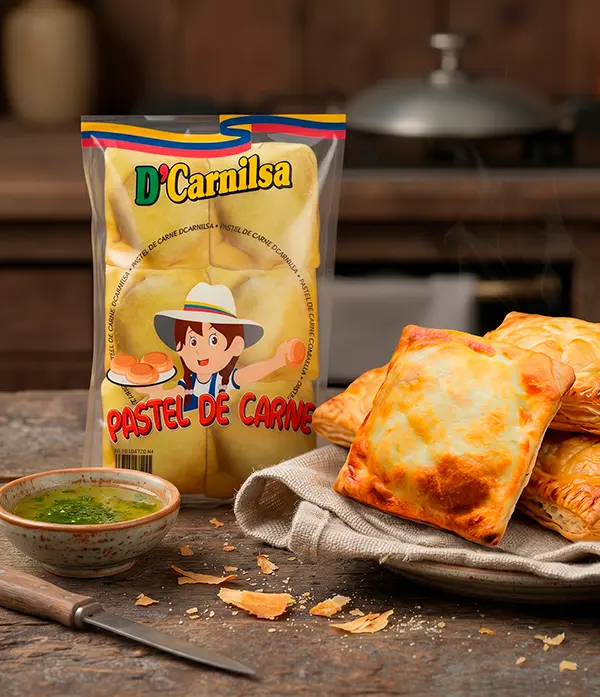 Pastel de Carne en Hojaldre 6 Unidades 600 g