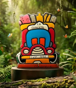 Chiva Colombiana Decorativa Artesanal