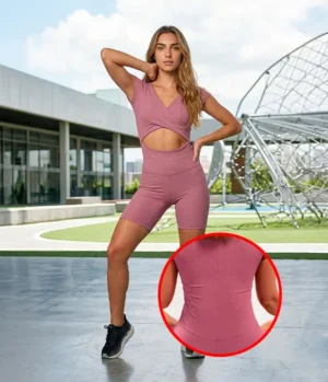 Jumpsuits Corto Vibes Abertura Frontal