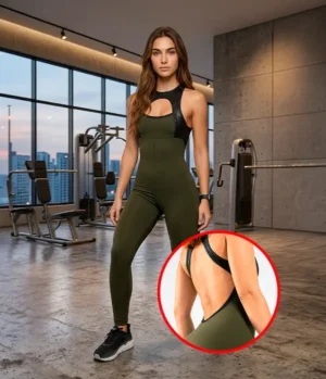 Jumpsuits Largo Active con Cuello Halter